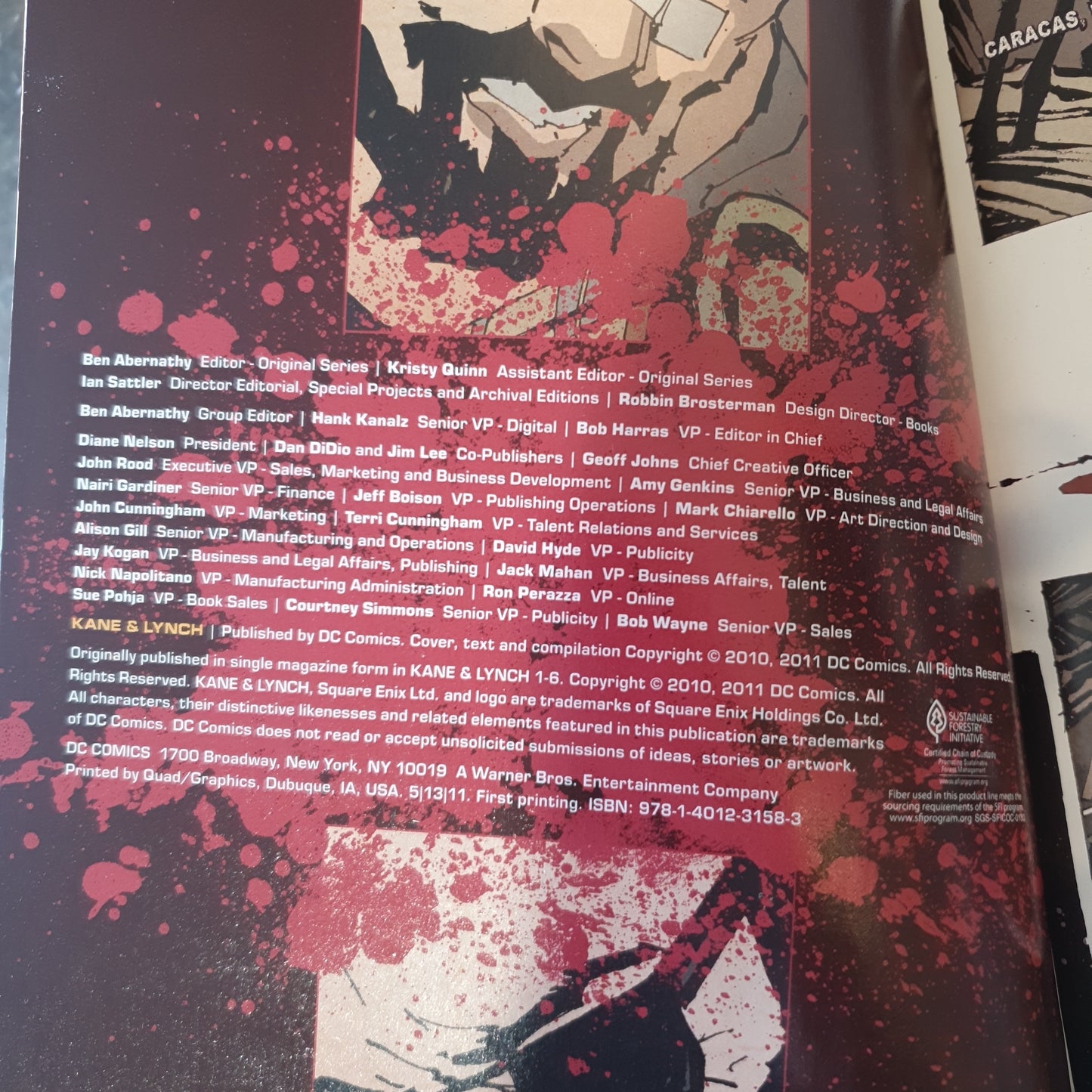 Kane & Lynch by Edginton and Mitten (2010)