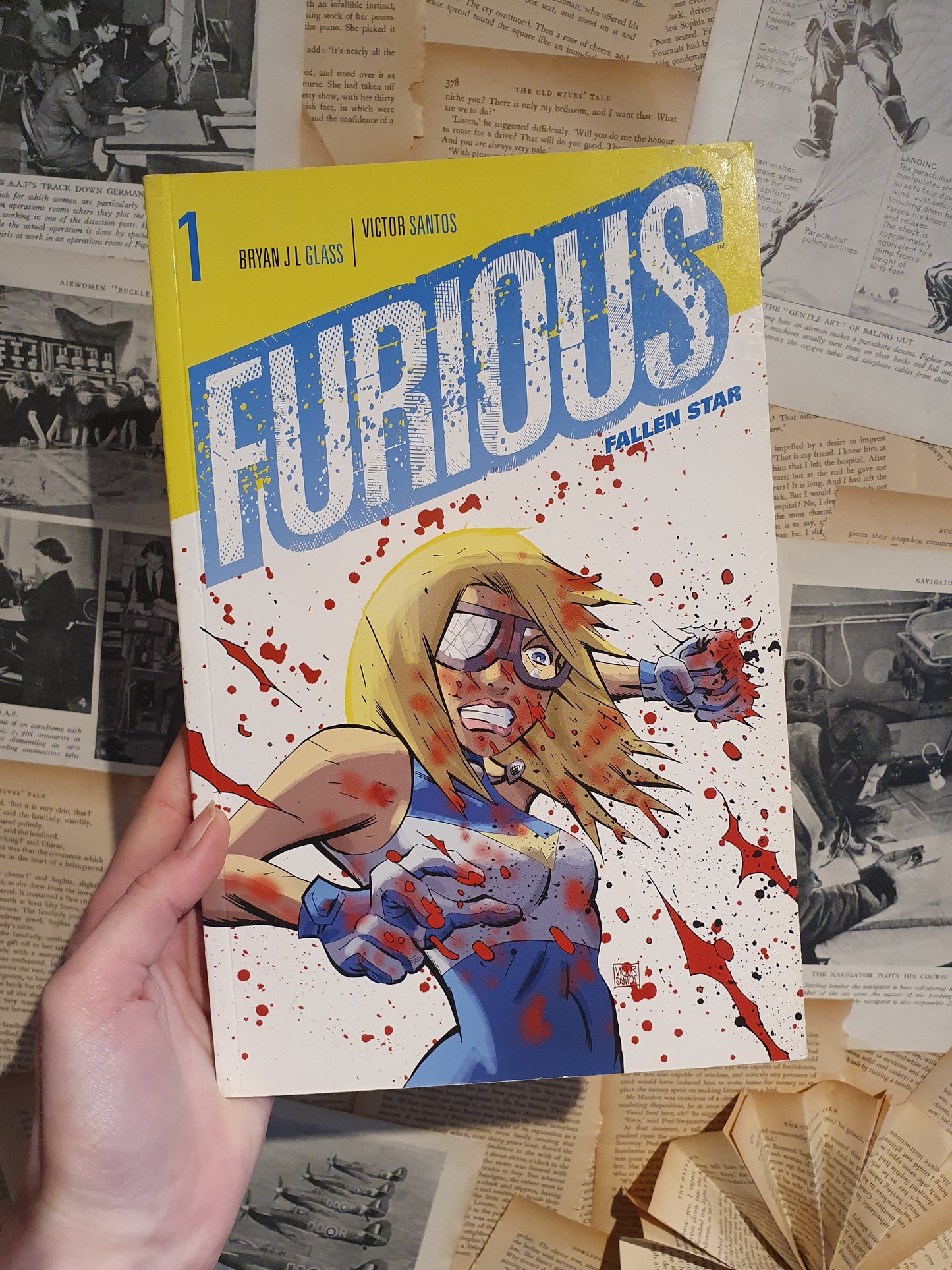 Furious Fallen Star by Glass & Santos (2014)