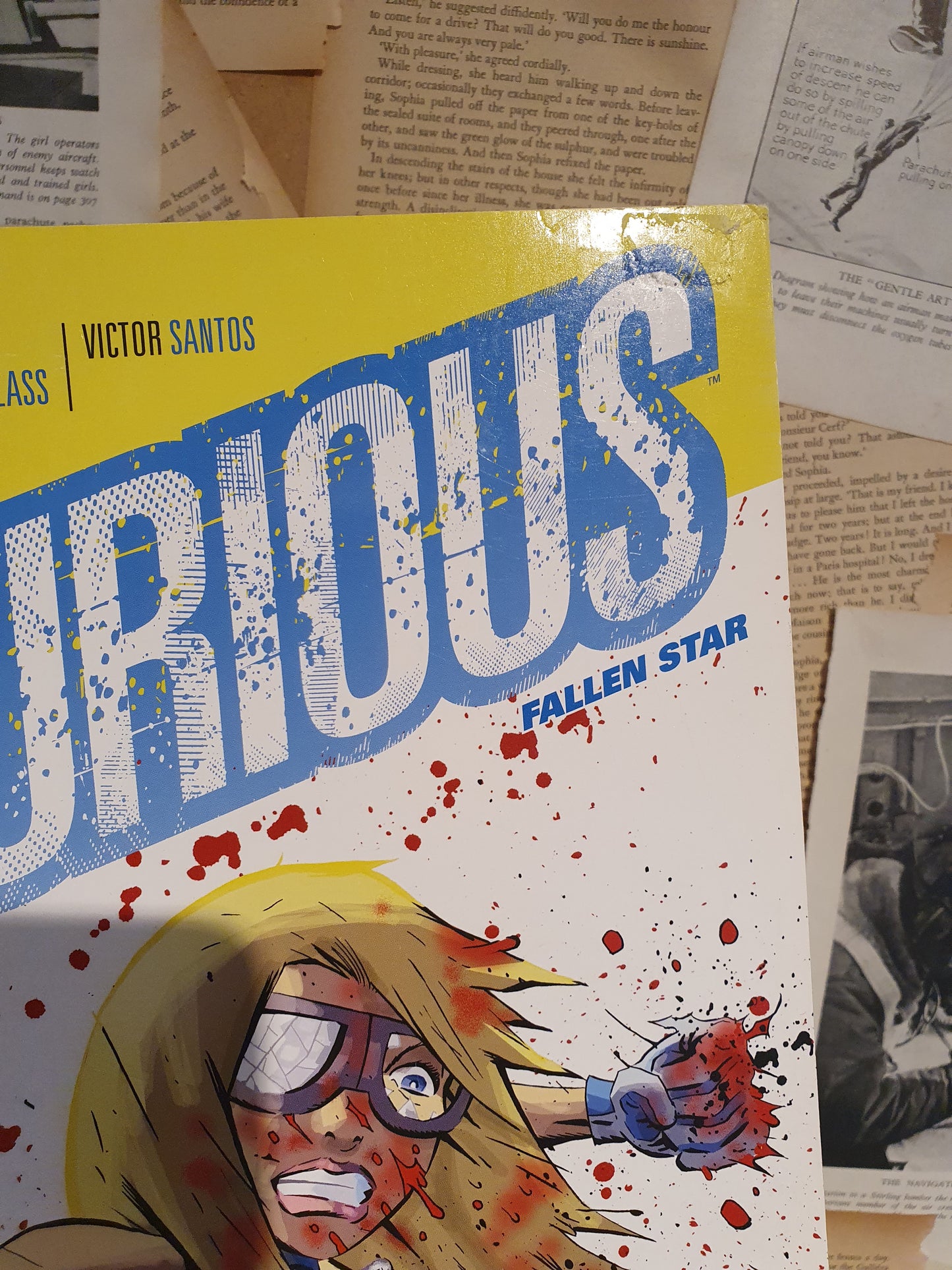 Furious Fallen Star by Glass & Santos (2014)