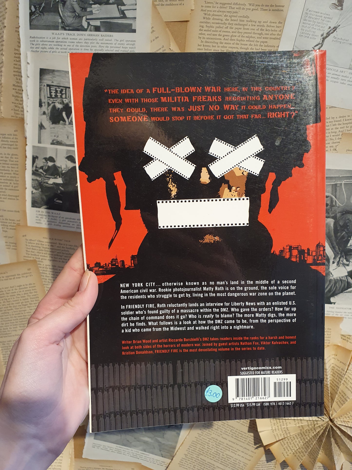 DMZ: Friendly Fire by Wood, Burchielli, Fox... (2008)