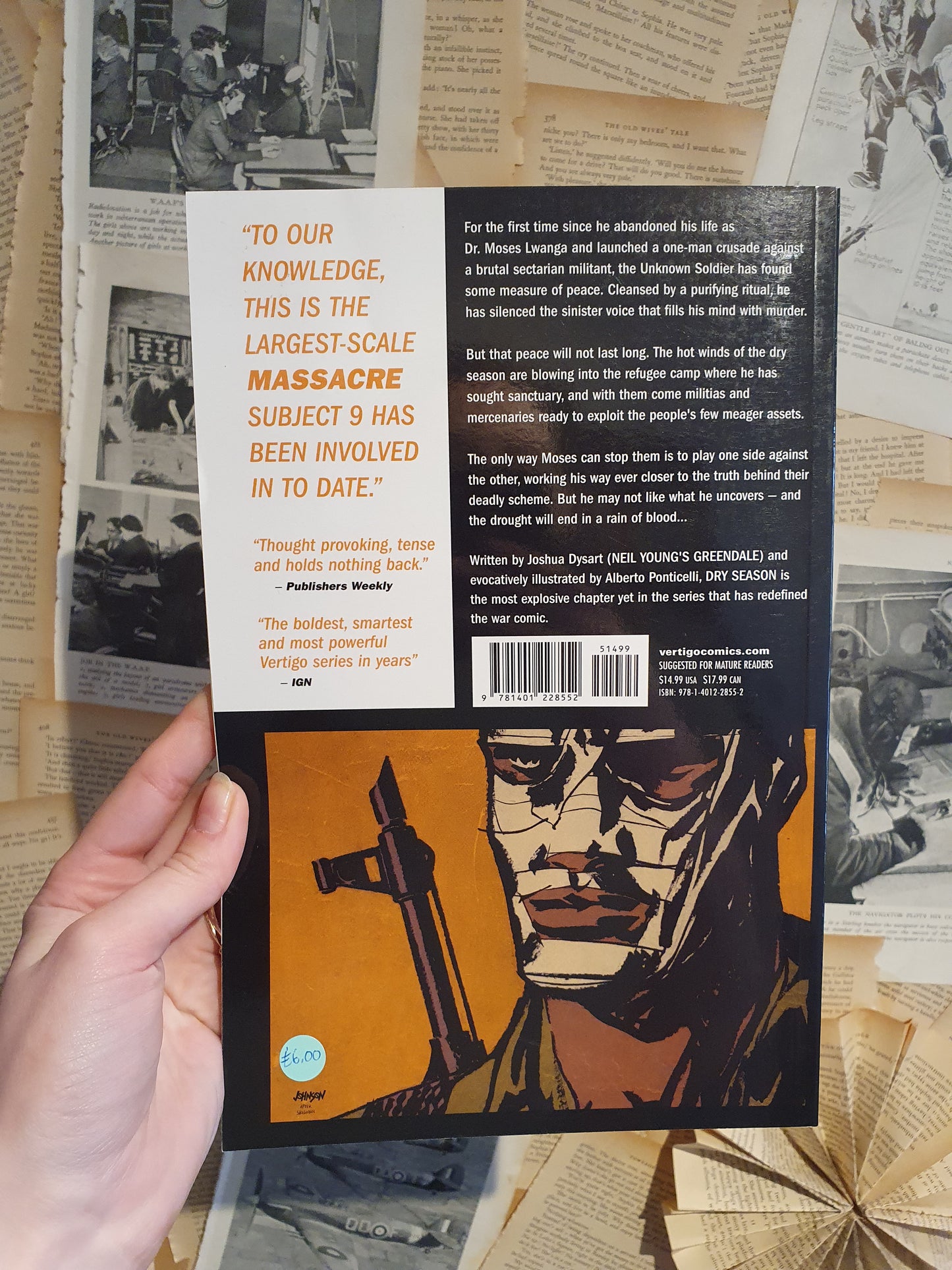 Unknown Soldier: Dry Season by Dysart & Ponticelli (2010)