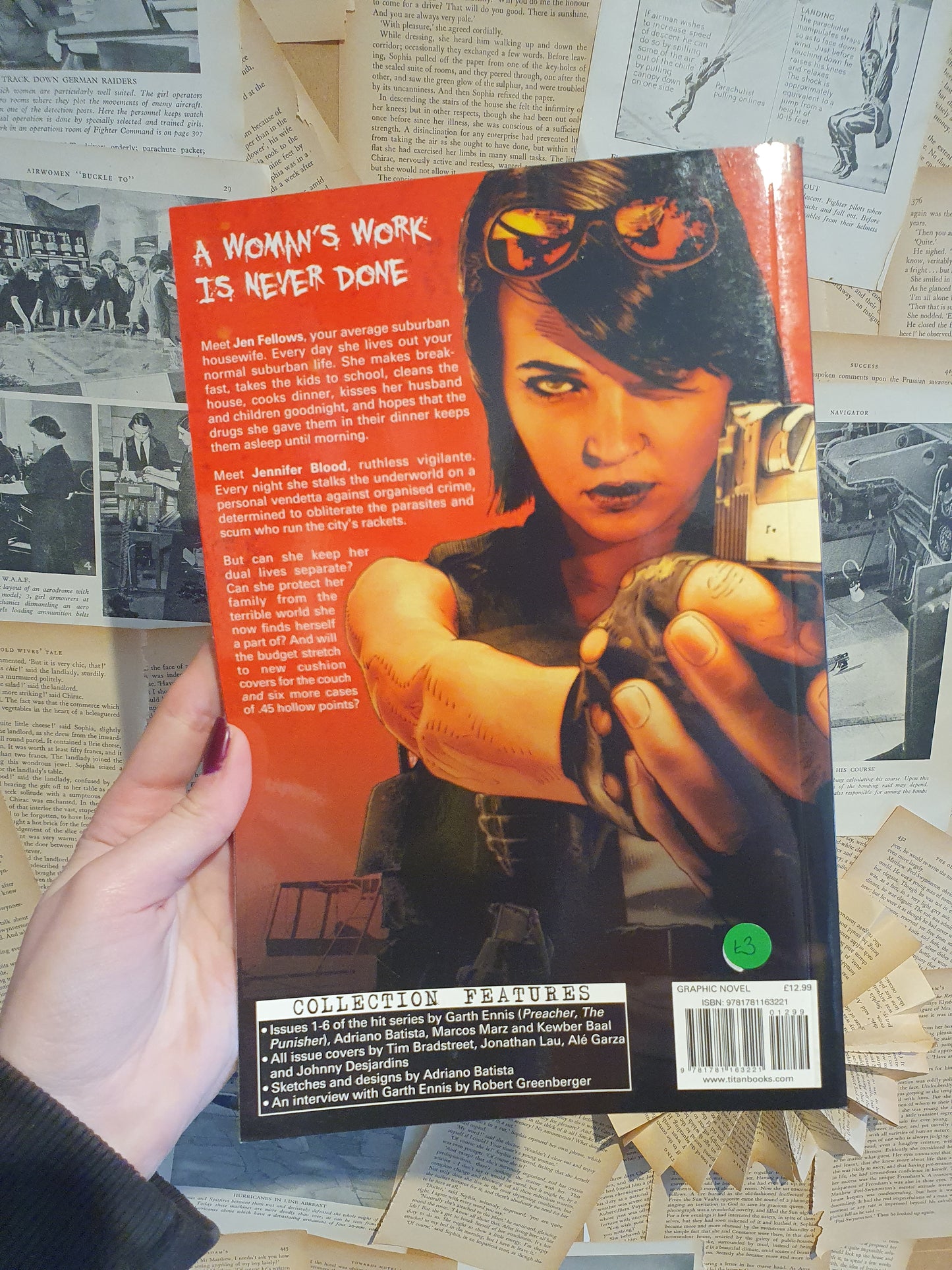 Jennifer Blood Vol 1: A Woman's Work Is Neve Done by Ennis (2012)