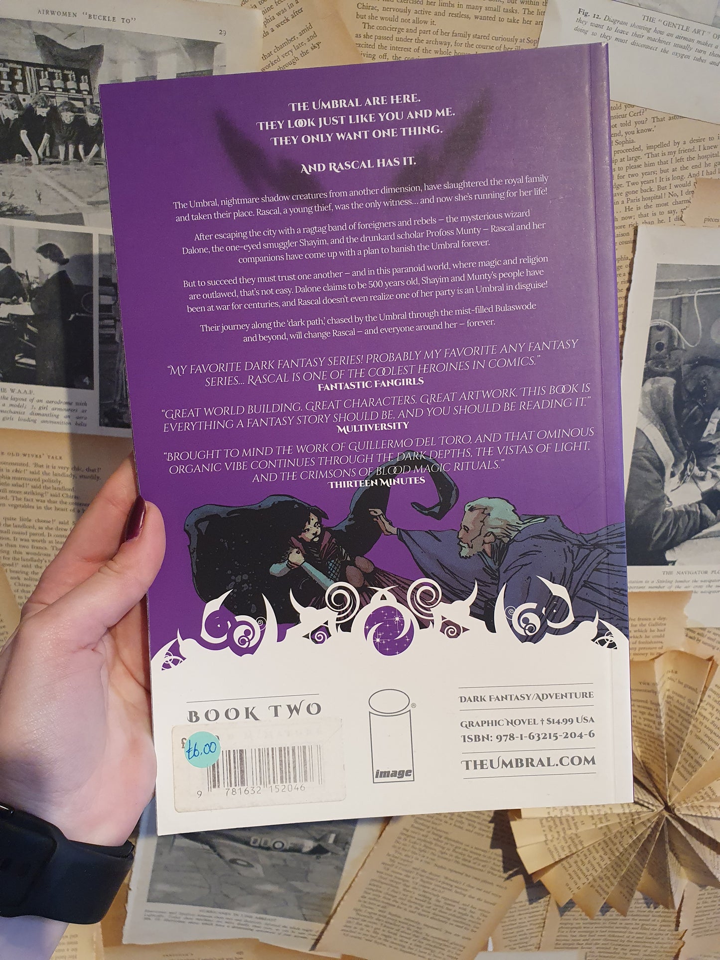 Umbral Book Two: The Dark Path by Johnston & Mitten... (2015)