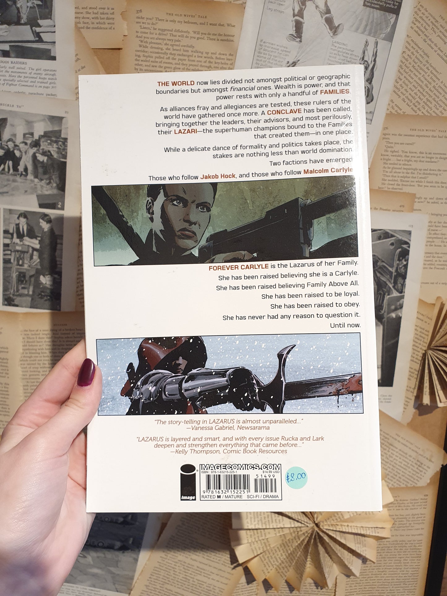 Lazarus Three by Rucka, Lark... (2015)