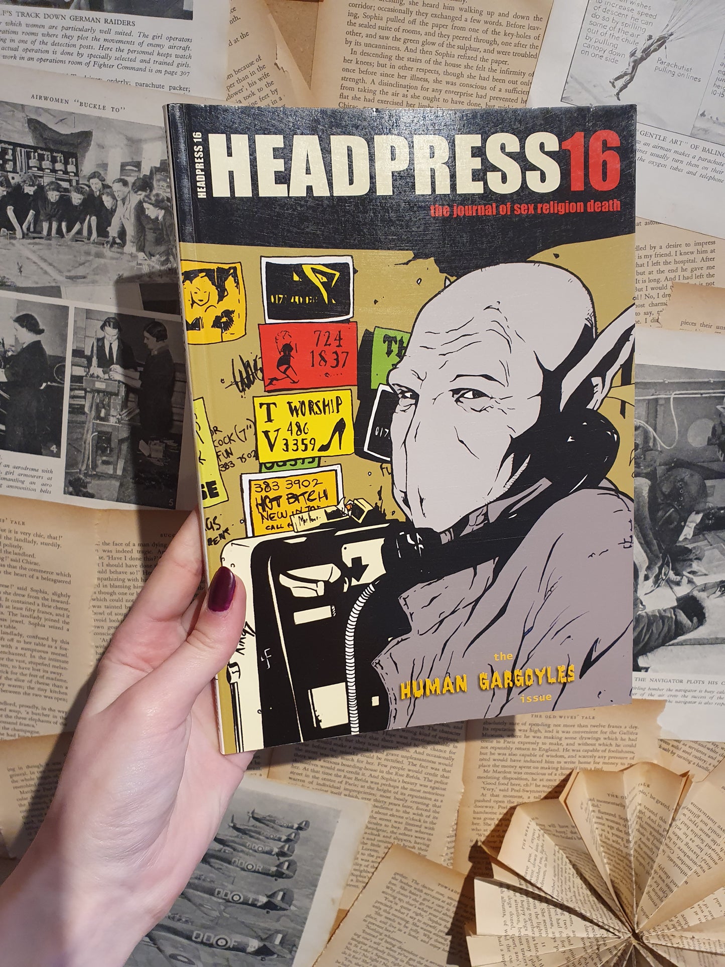 Human Gargoyles Headpress 16