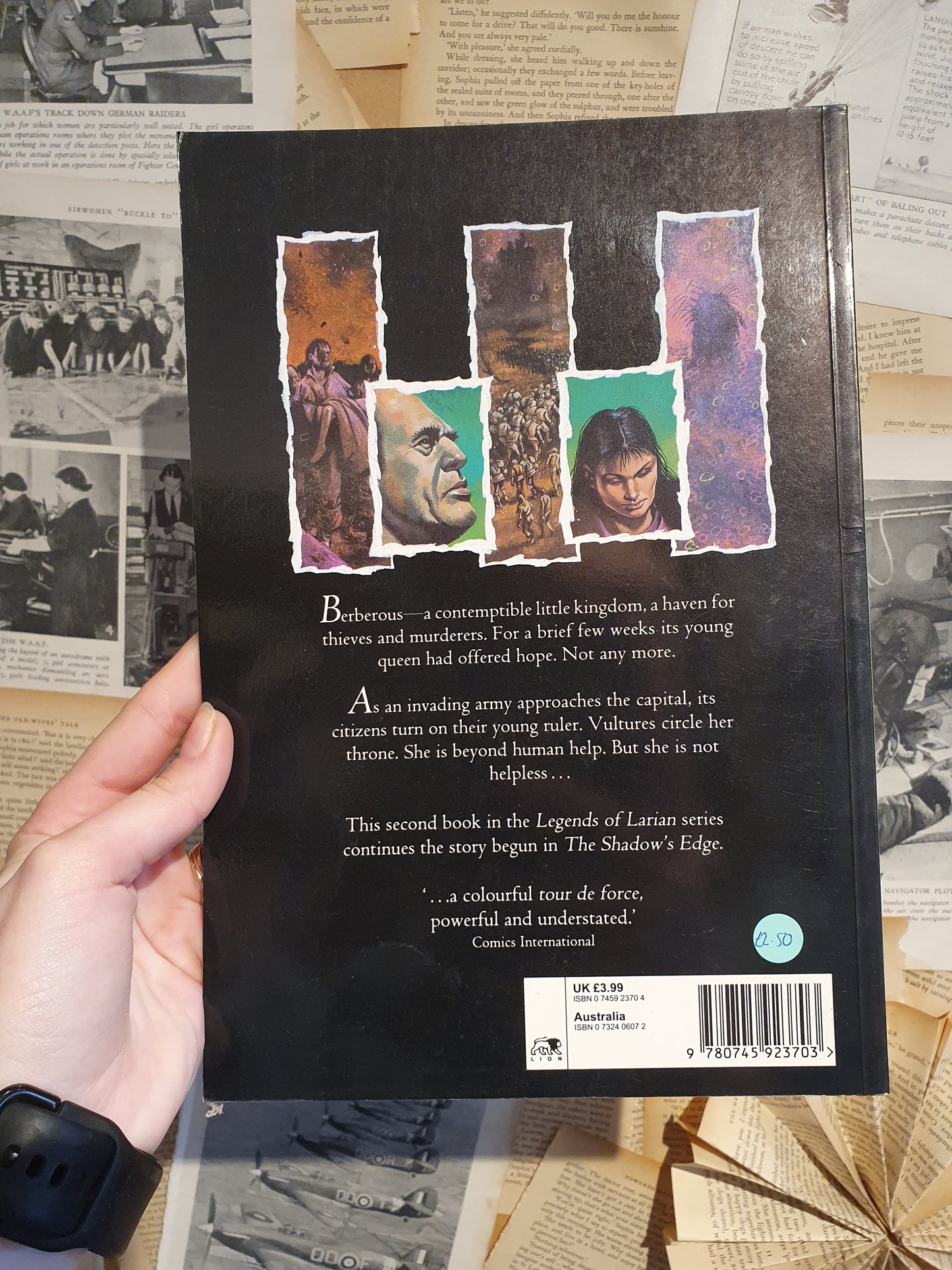 Legends of Lirian Book 2: The Cutting Edge by Anderson & Murray (1993)
