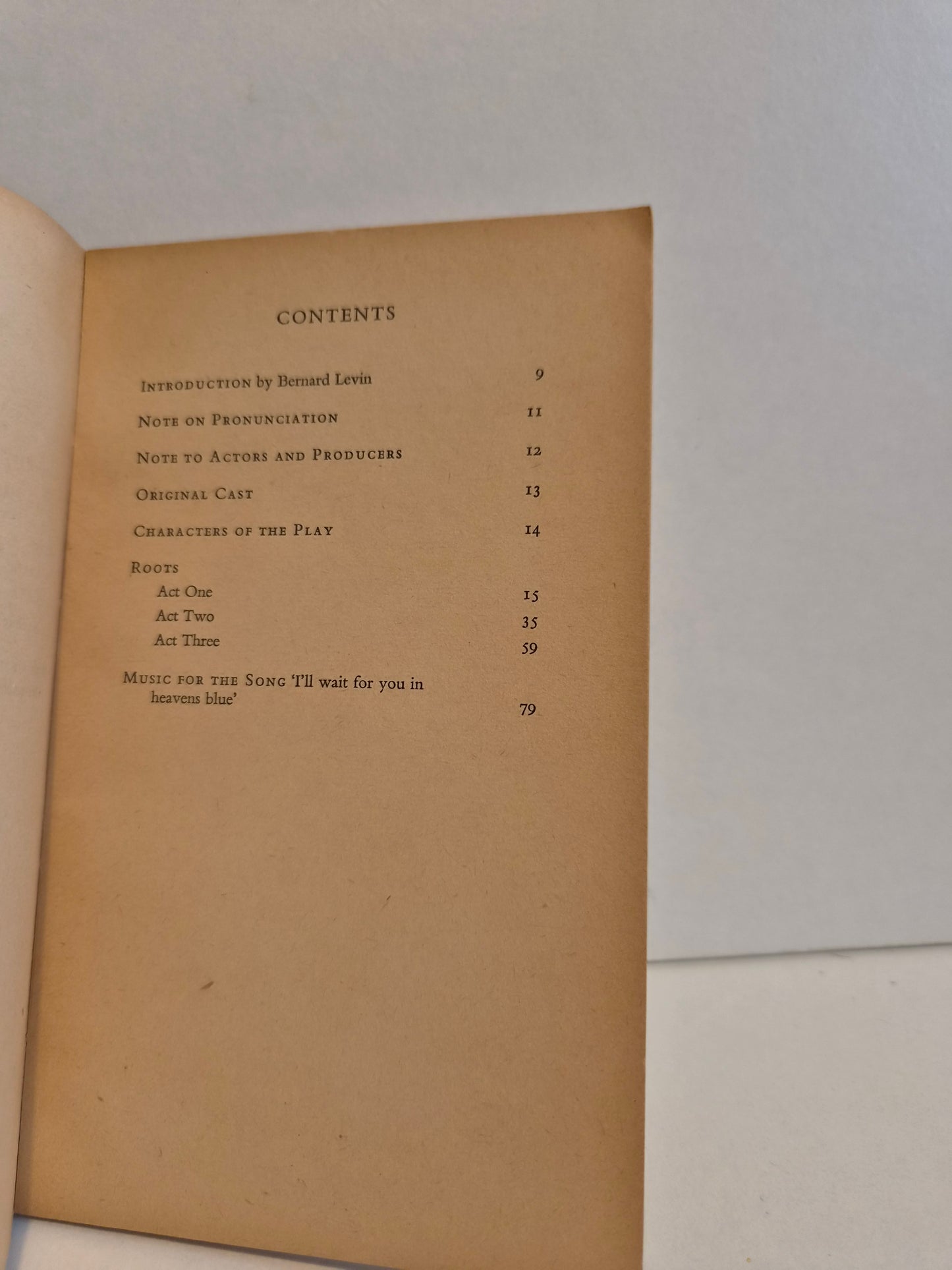 Roots by Arnold Wesker (1960)