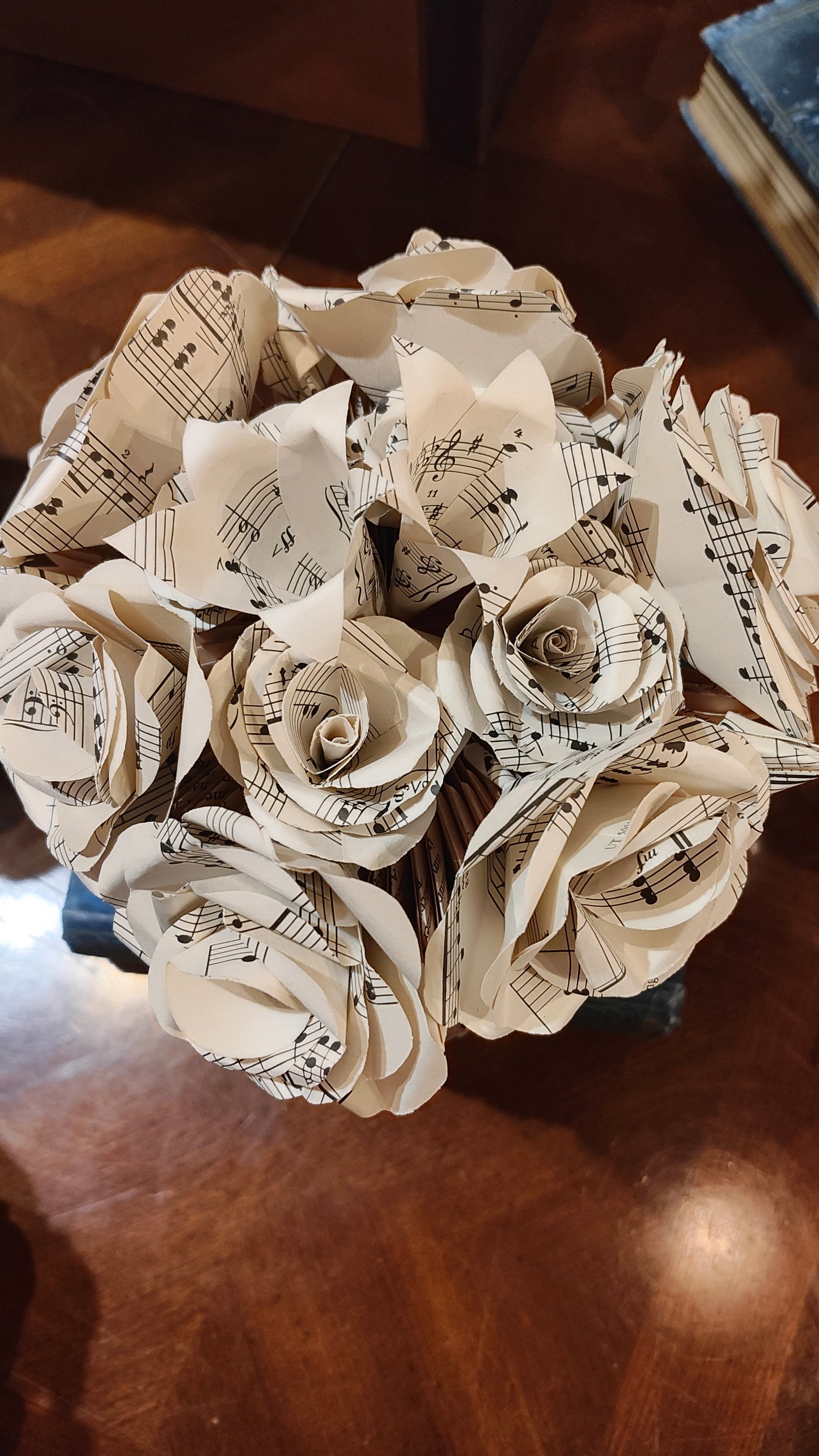 Music Paper Vase (Collection Only)
