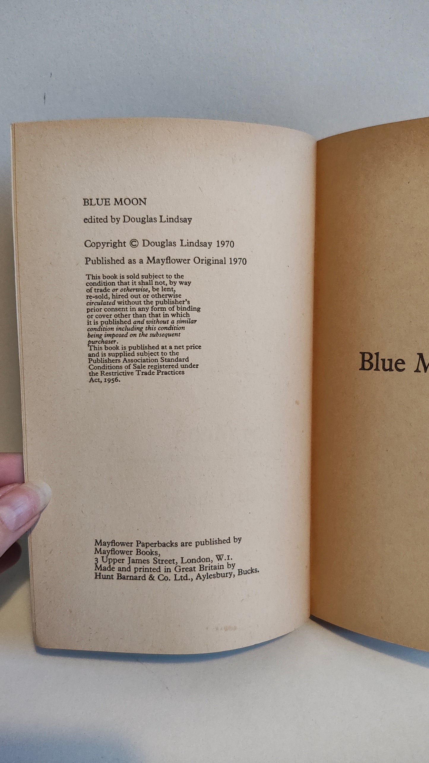 Blue Moon by Douglas Lindsay (1970)