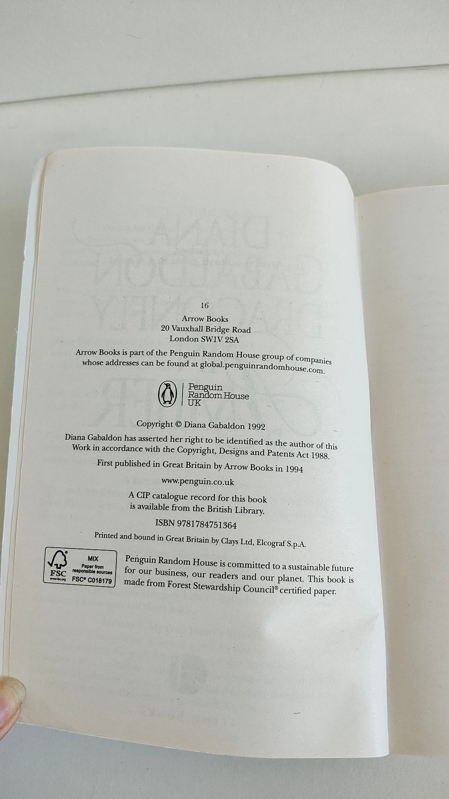 Dragonfly in Amber by Diana Gabaldon (2015)