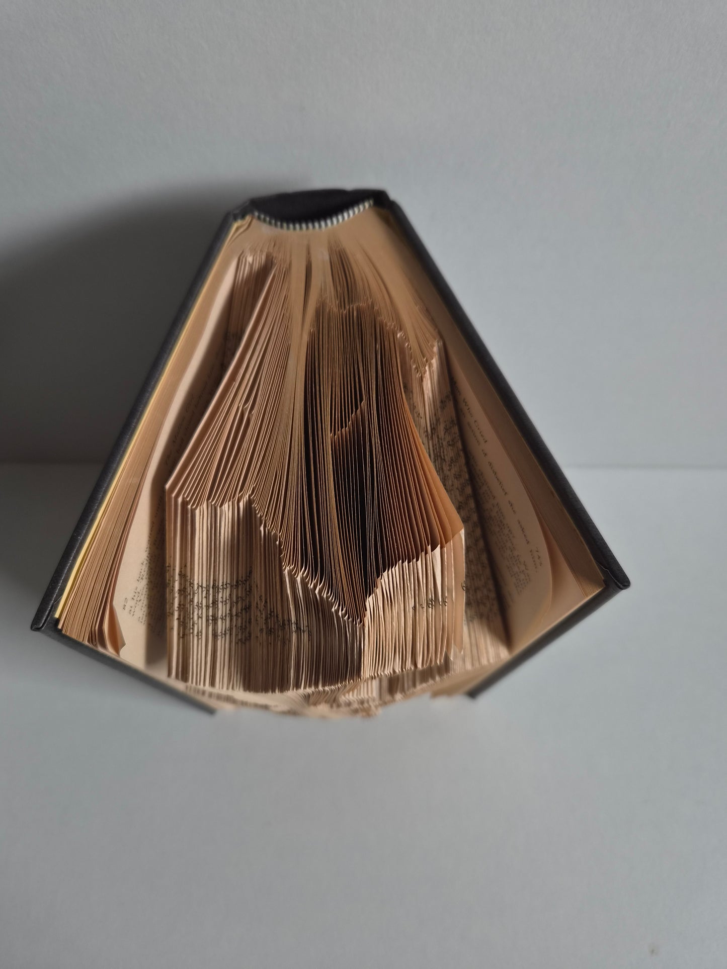 Folded Witch on a Broomstick Book Art