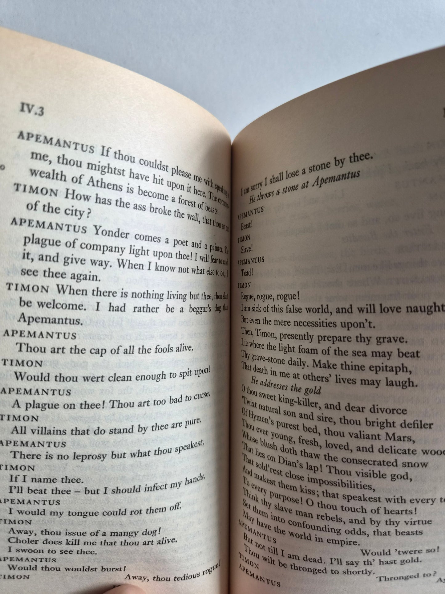 Timon of Athens by William Shakespeare (1986)