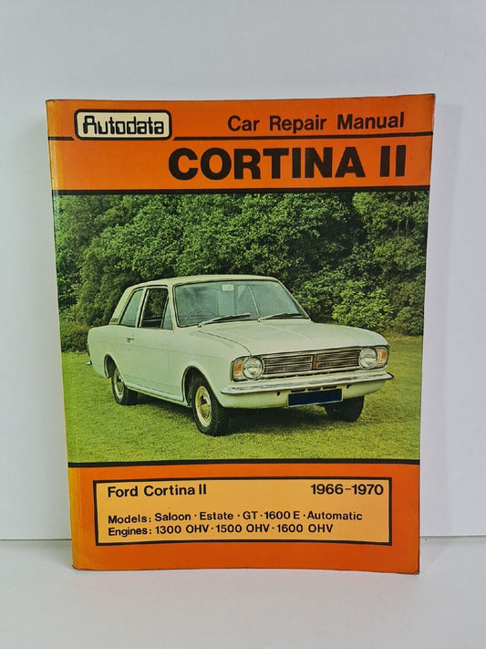 Autodata Car Repair Manual: Cortina MK II