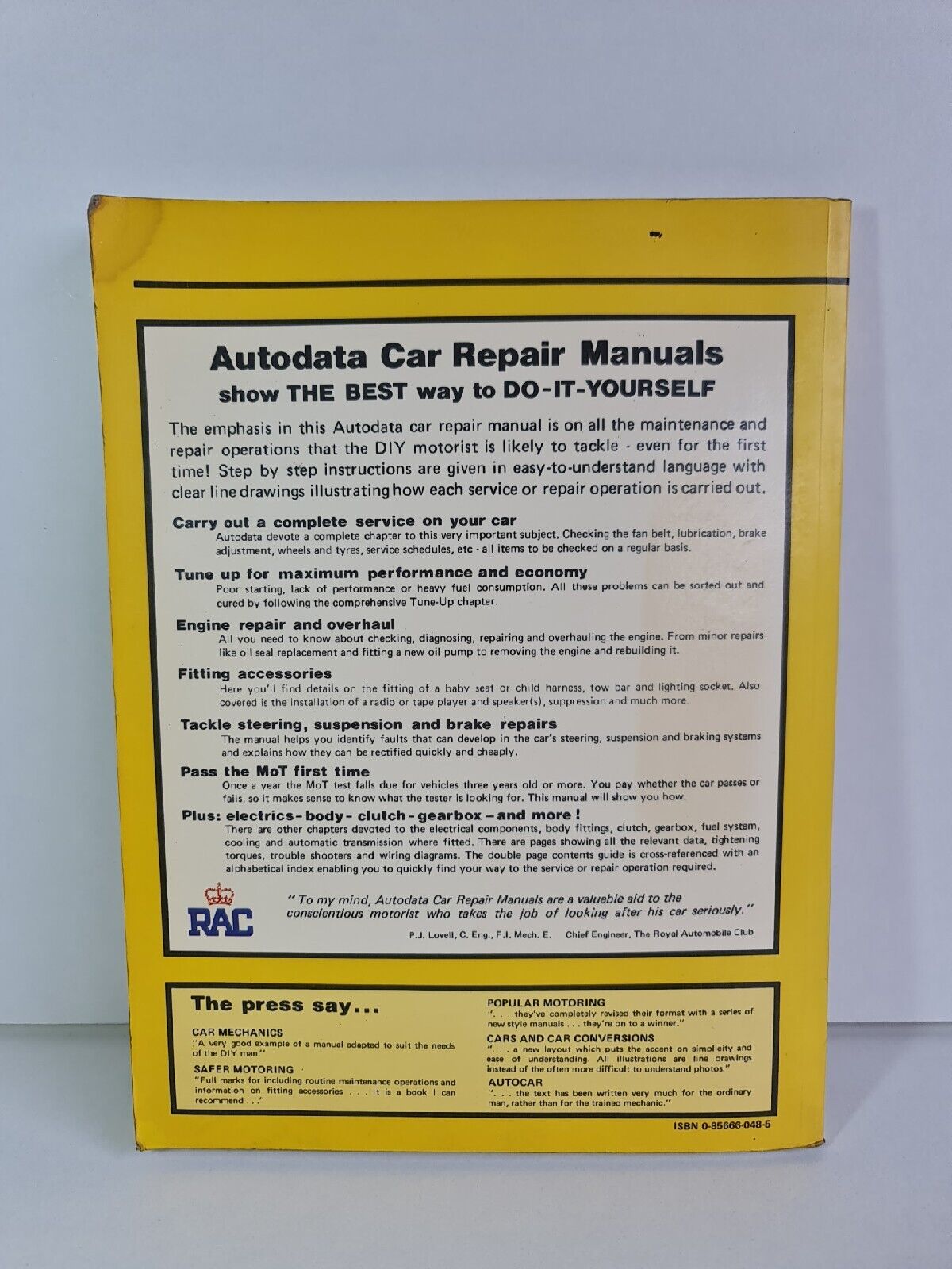 Autodata Vauxhall Chevette from 1975 - Car Repair Manual