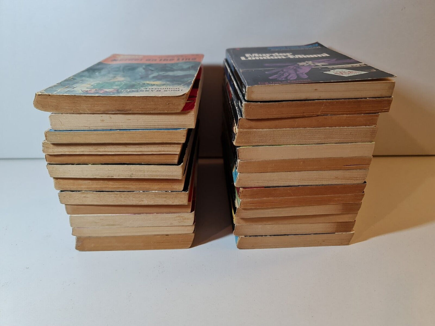 Bundle of 25 John Creasey Books - Paperback - Blame the Baron / Secret Murder...