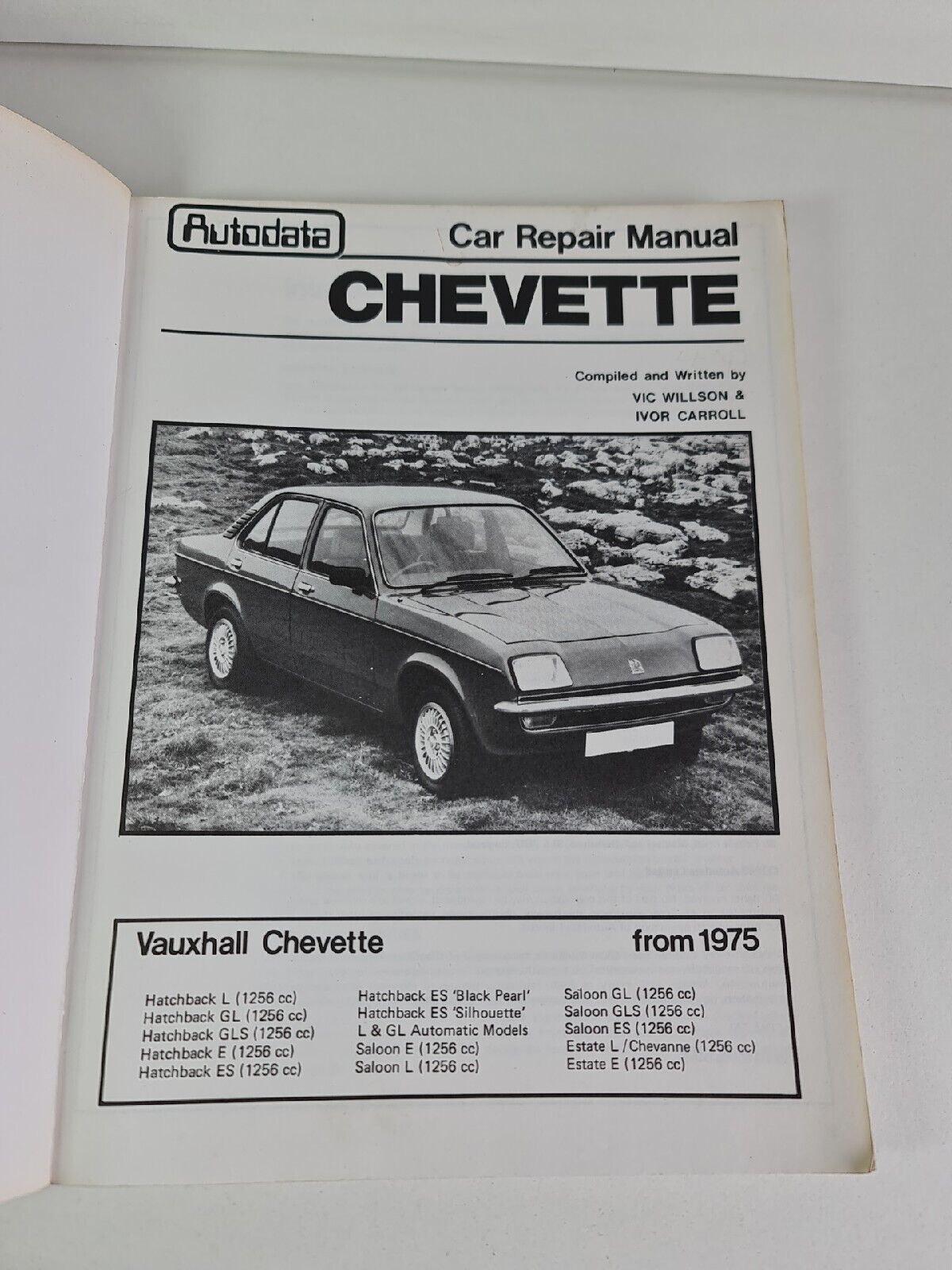 Autodata Vauxhall Chevette from 1975 - Car Repair Manual
