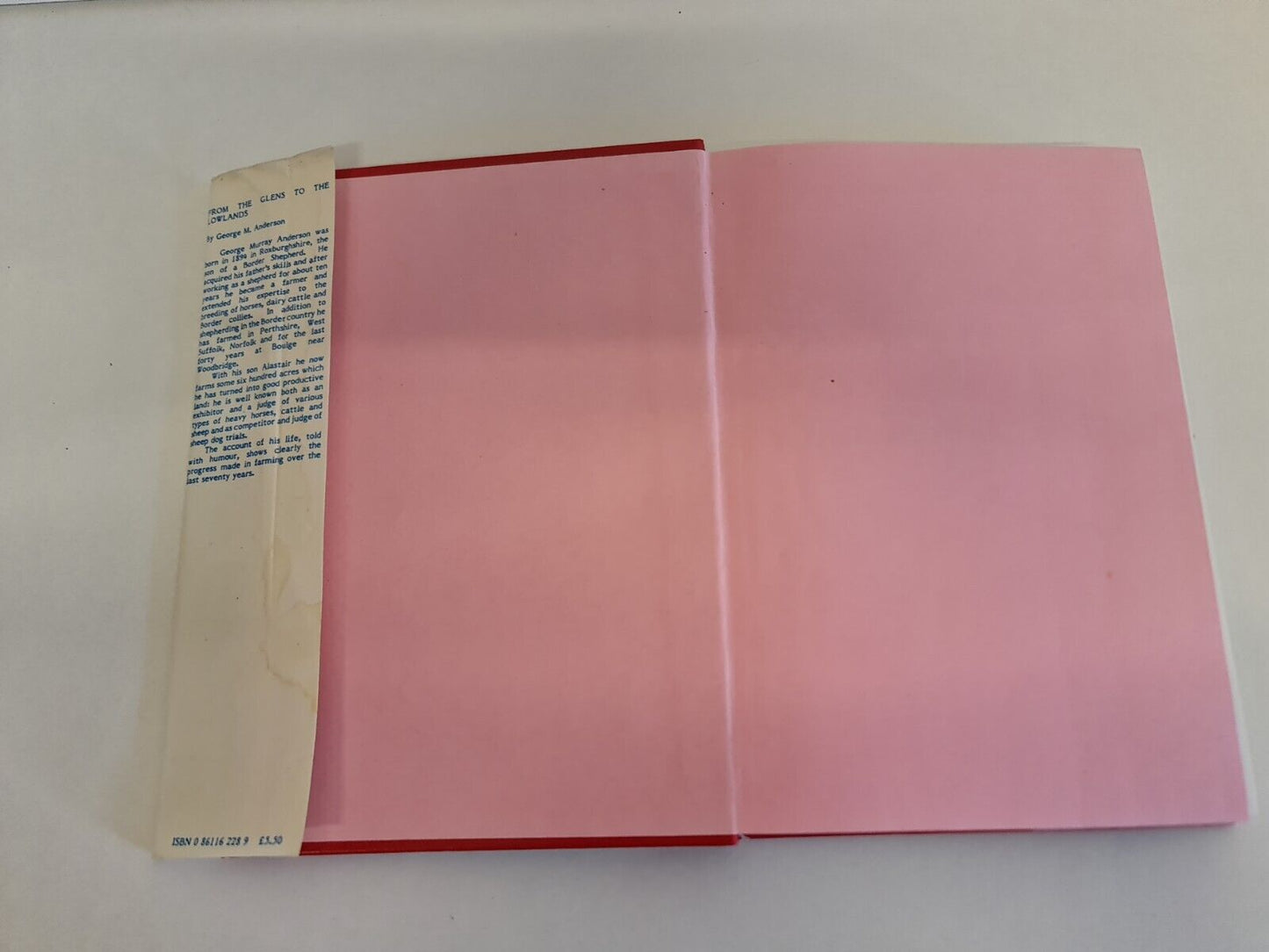 SIGNED From The Glens To The Lowlands by George Murray Anderson - (1979)