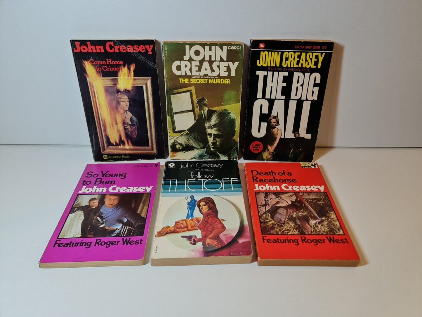 Bundle of 25 John Creasey Books - Paperback - Blame the Baron / Secret Murder...