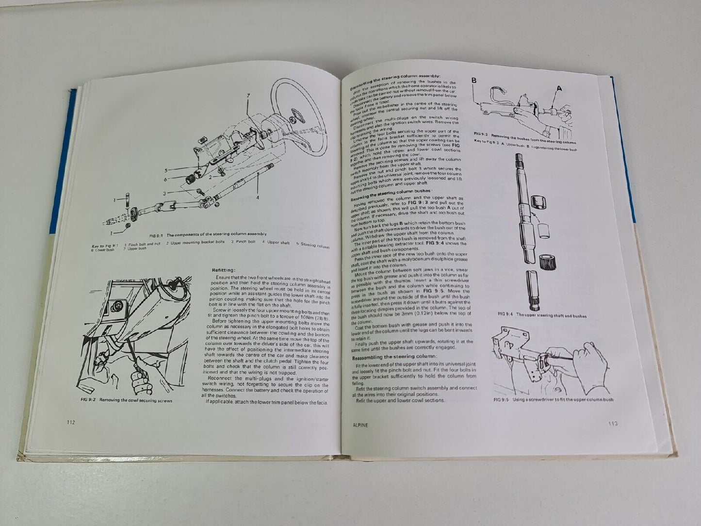 Autobooks Apline, Solara - Chrysler / Talbot - Owners Workshop Manual 892