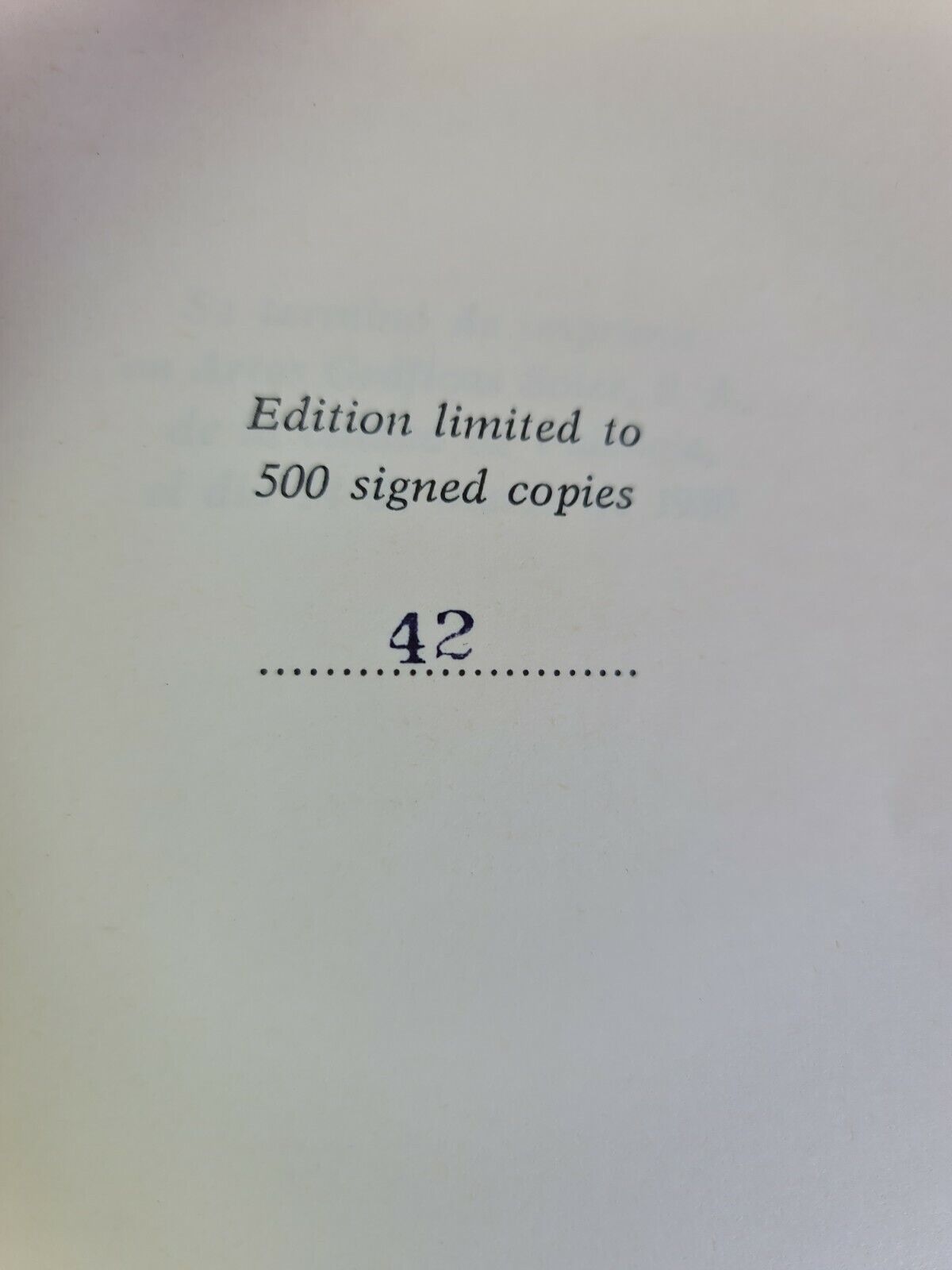 SIGNED The Masque Of Merlinquip by JD Roberts (1980) - 42/500 Copies