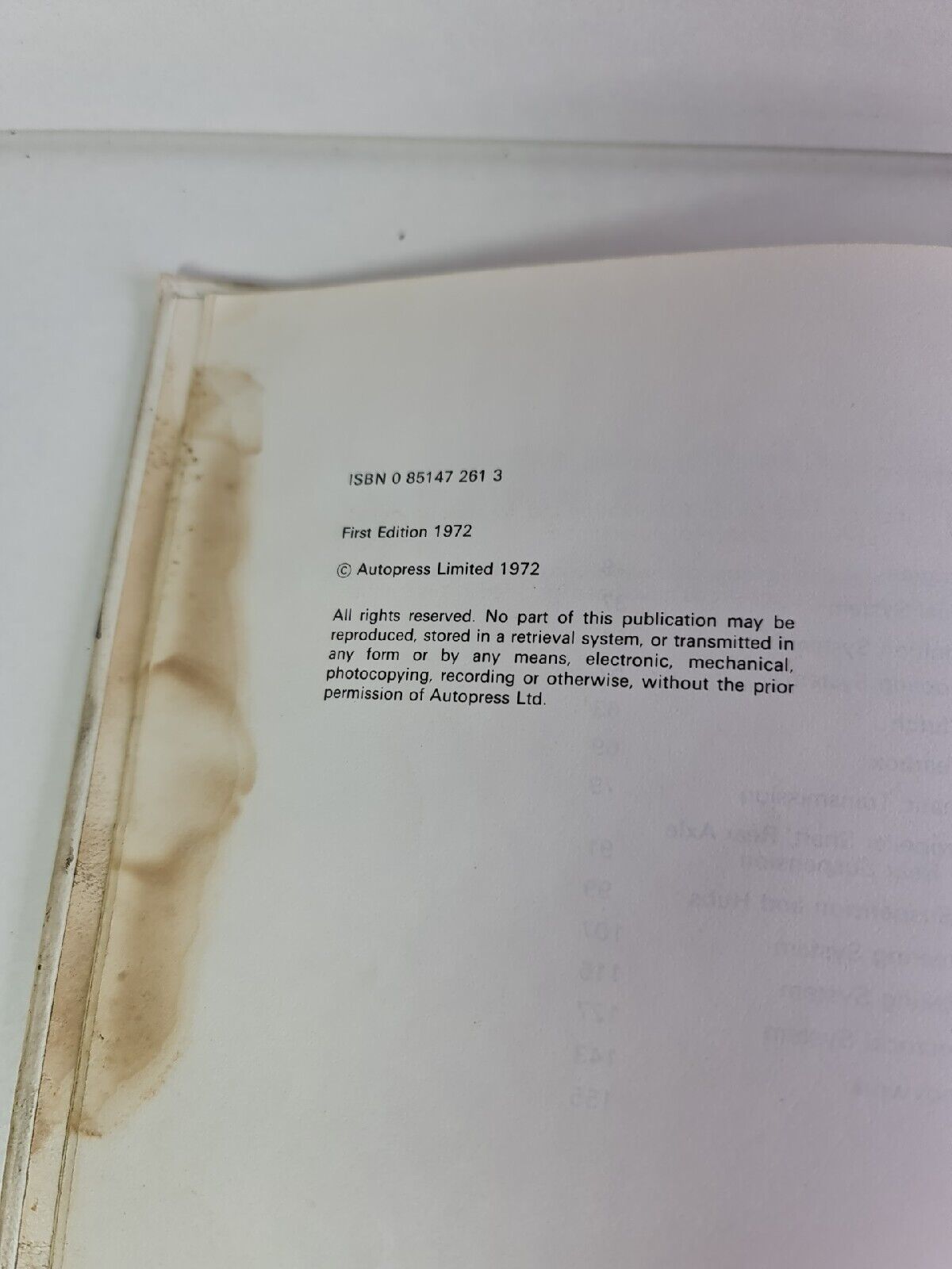 Morris Marina 1971-72 Autobook by Kenneth Ball (1972)