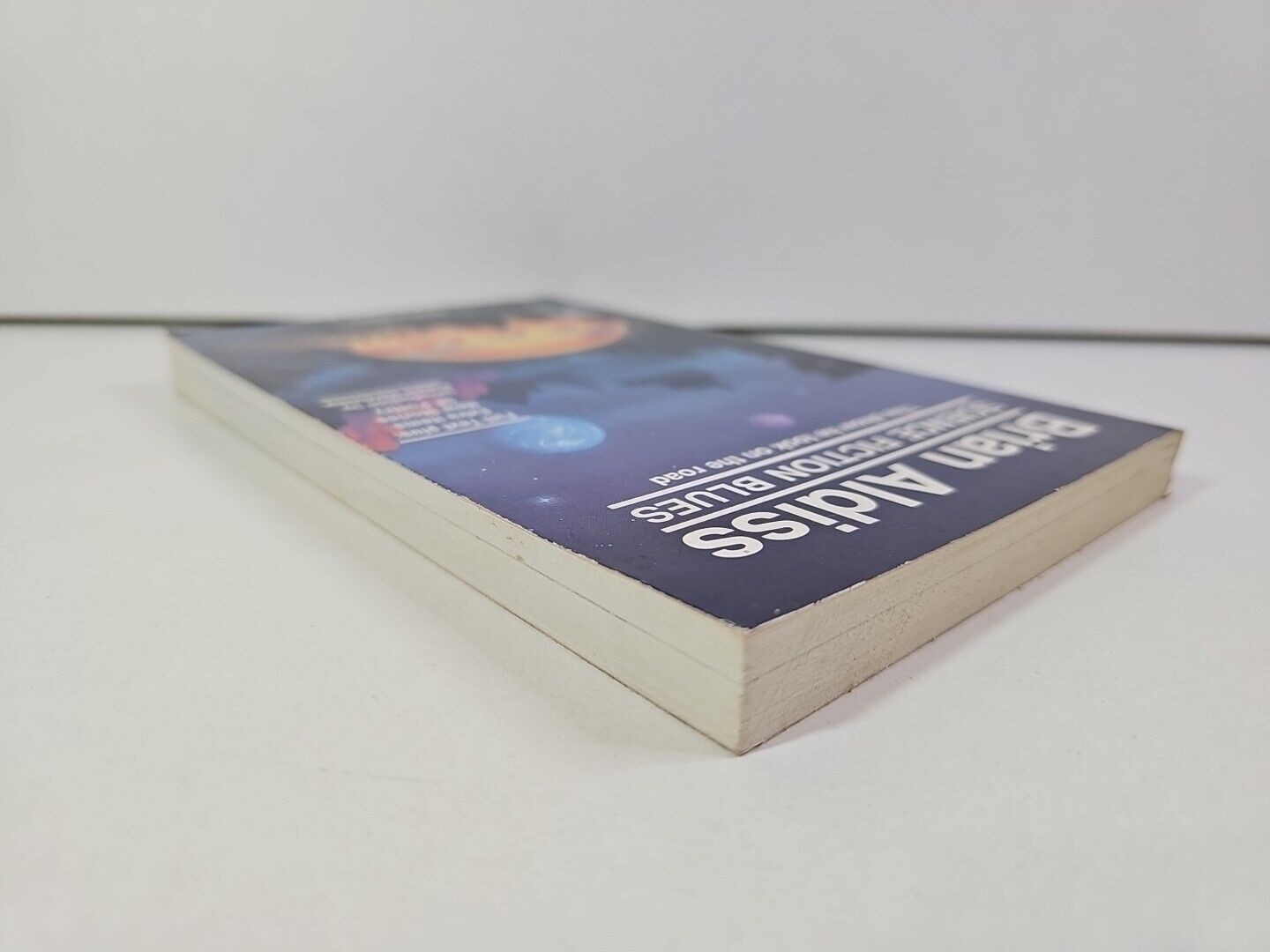 SIGNED Science Fiction Blues by Brian Aldiss (2000)