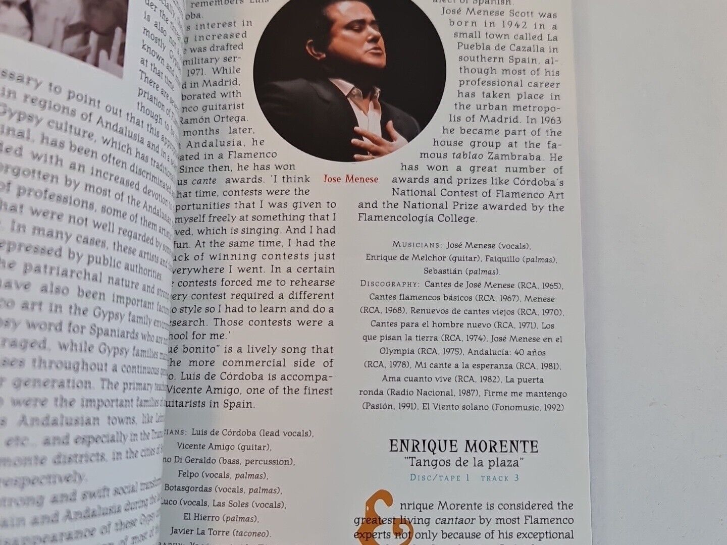Duende: The Passion & Dazzling Virtuosity of Flamenco (3x Cassette & book)