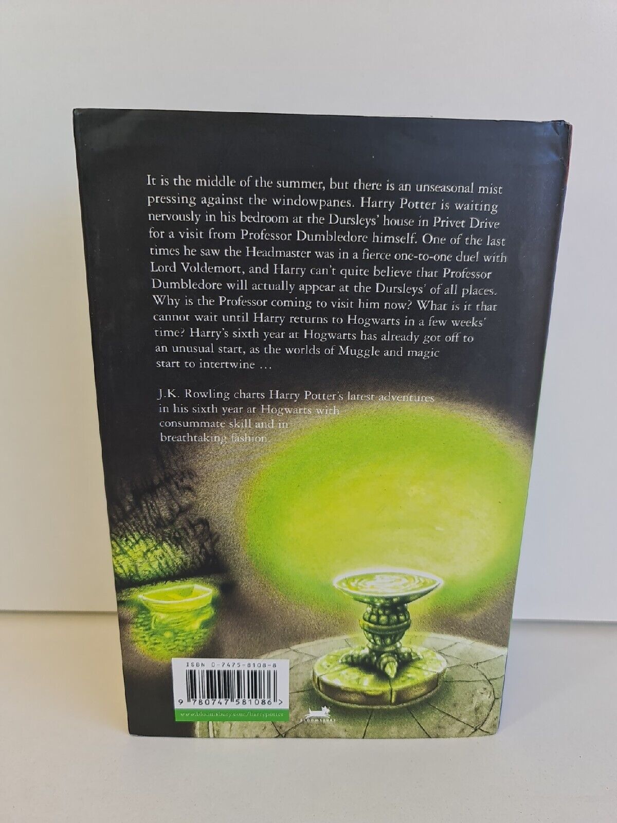 Harry Potter and the Half-Blood Prince by J. K. Rowling (2005) - OWL Misprint