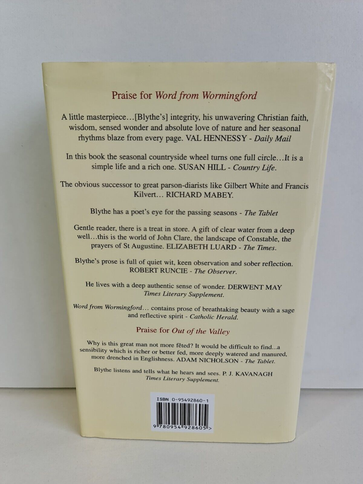 SIGNED Borderland: v.3 by Ronald Blythe (2005)