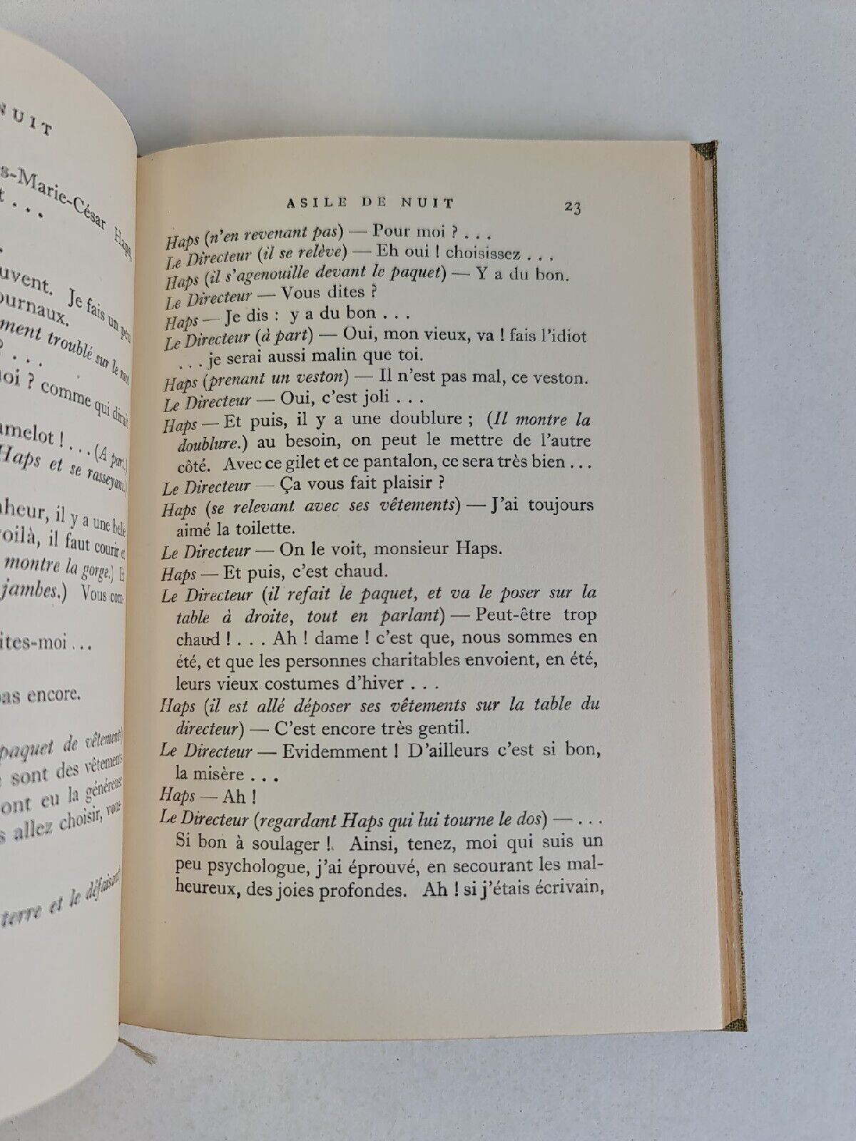 One-Act French Plays edited by N W H Scott (1938)