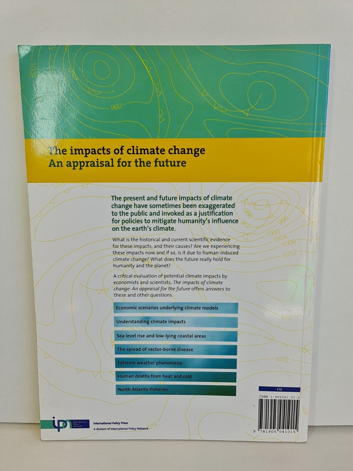 The Impacts of Climate Change: An Appraisal for the Future