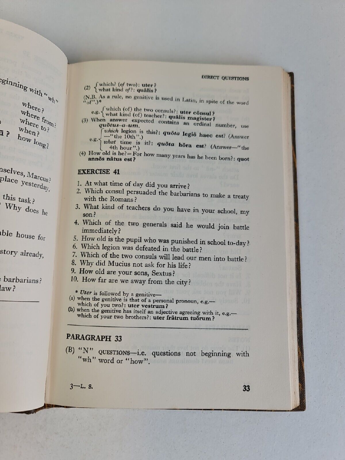 Latin Sentences by Peter Milne (1963)