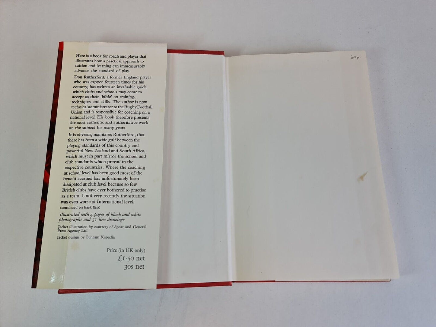 Rugby for Coach and Player by Don Rutherford (1971)