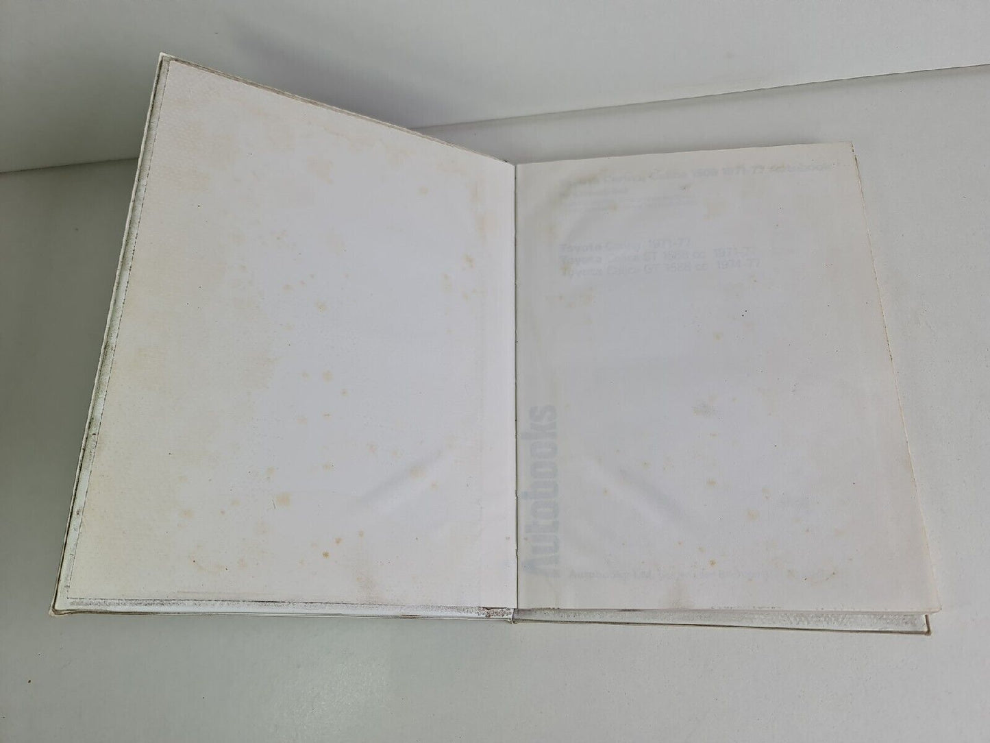 Toyota Carina, Celica 1971-77 Autobook by Kenneth Ball (1978)