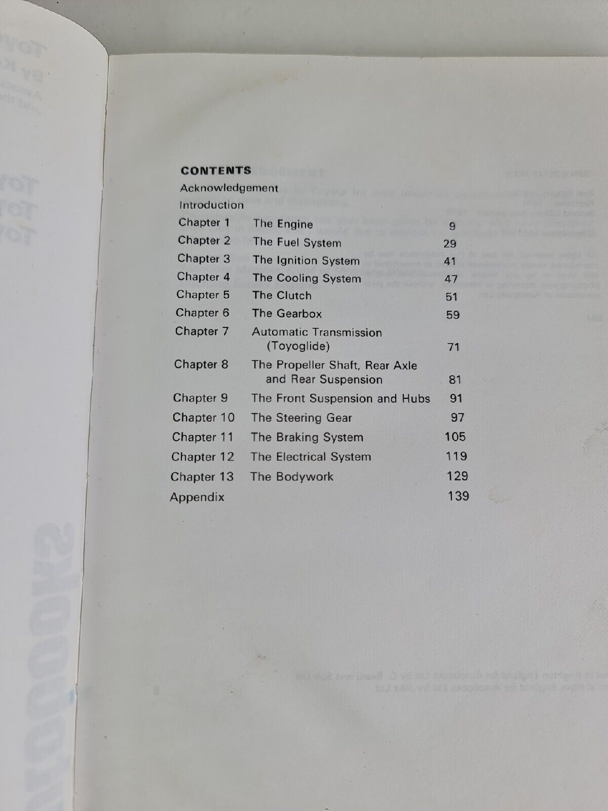Toyota Carina, Celica 1971-77 Autobook by Kenneth Ball (1978)