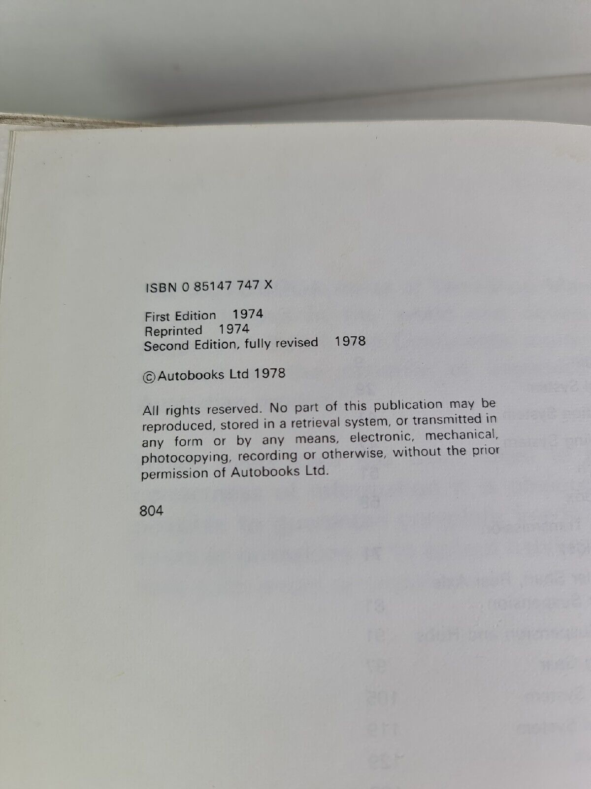 Toyota Carina, Celica 1971-77 Autobook by Kenneth Ball (1978)