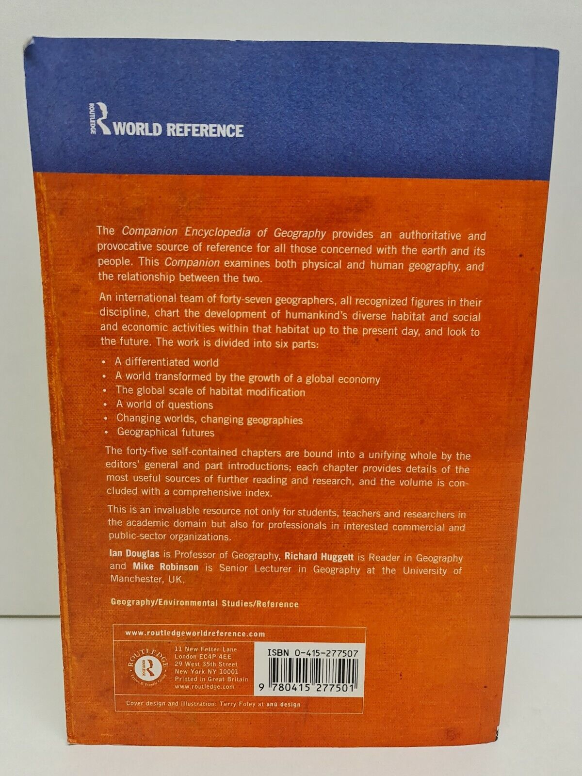 Companion Encyclopedia of Geography: The Environment and Humankind (2002)