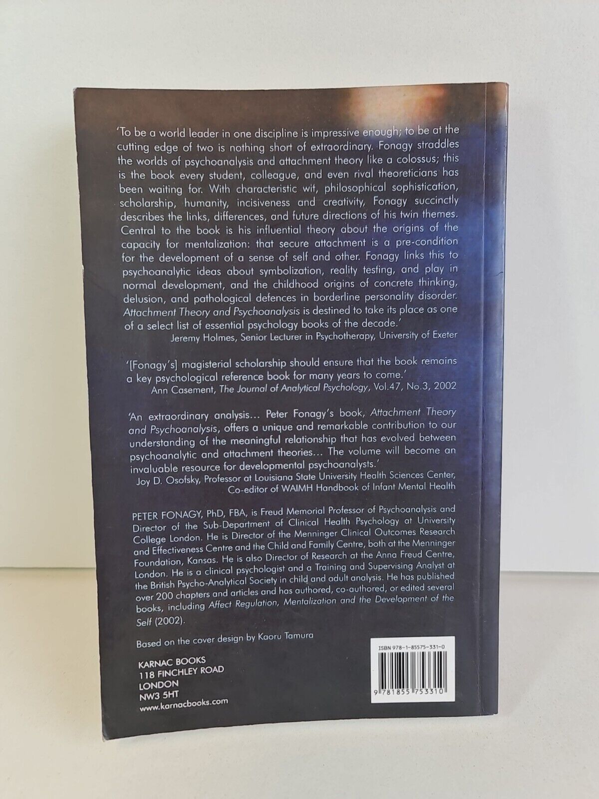 Attachment Theory and Psychoanalysis by Peter Fonagy (2001)