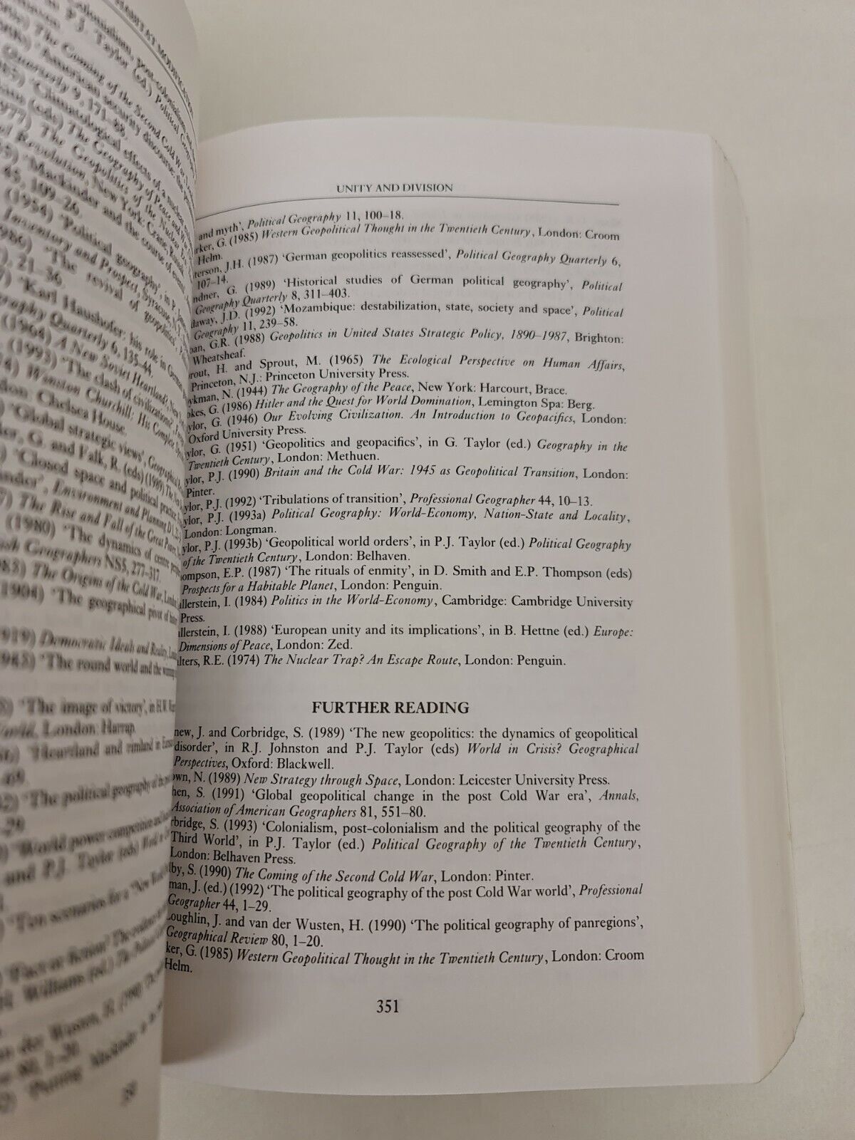 Companion Encyclopedia of Geography: The Environment and Humankind (2002)
