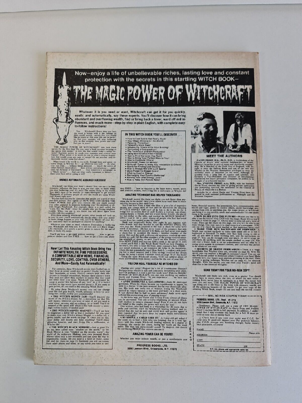 Midnight Horoscope Yearbook and Almanac 1978