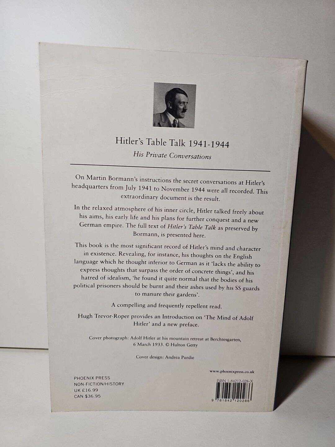 Hitler's Table Talk: His Private Conversations, 1941-44 (2000)