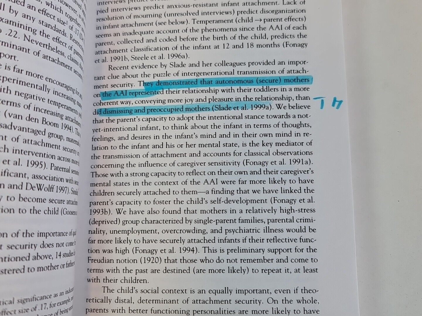 Attachment Theory and Psychoanalysis by Peter Fonagy (2001)