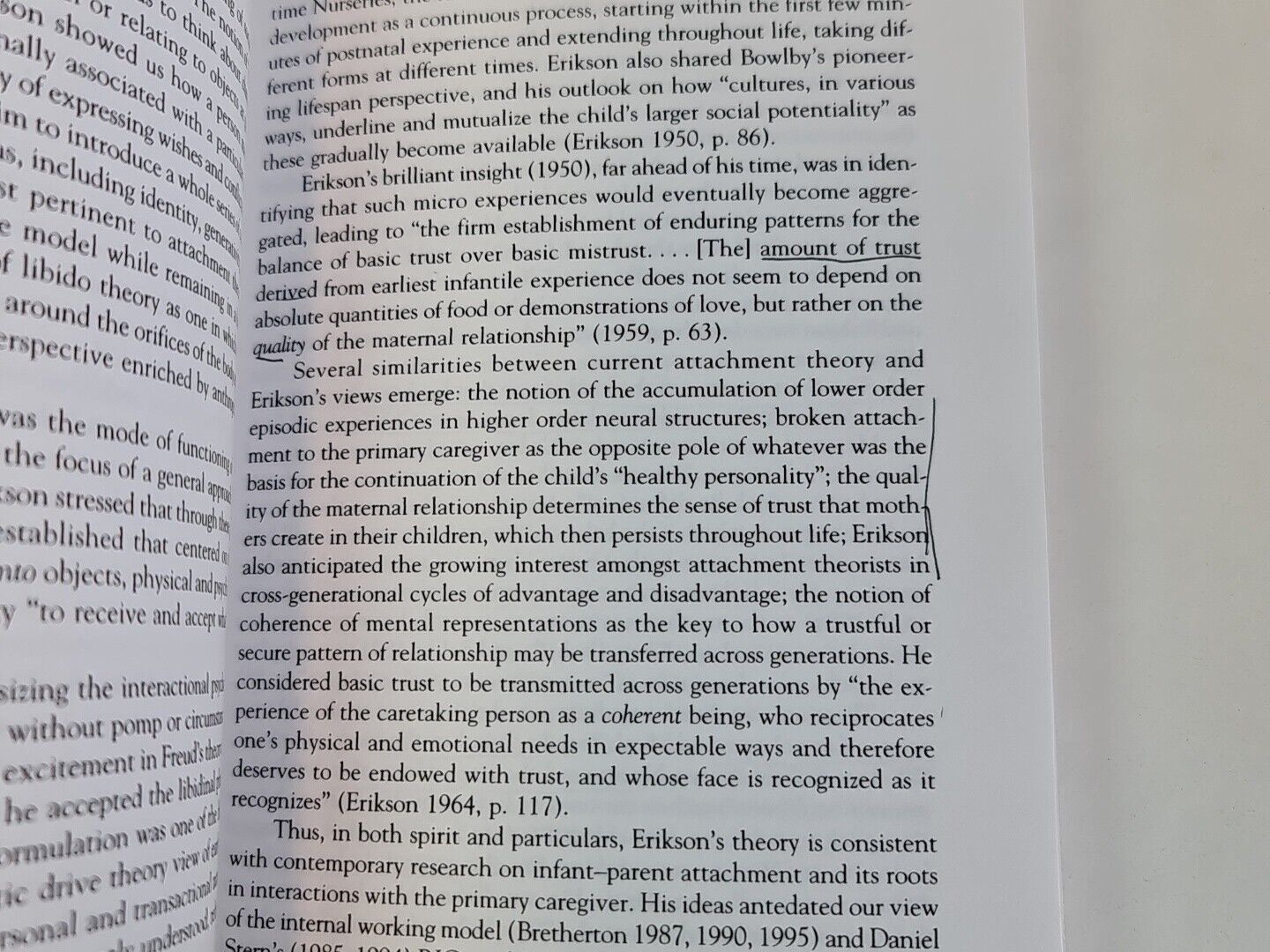 Attachment Theory and Psychoanalysis by Peter Fonagy (2001)