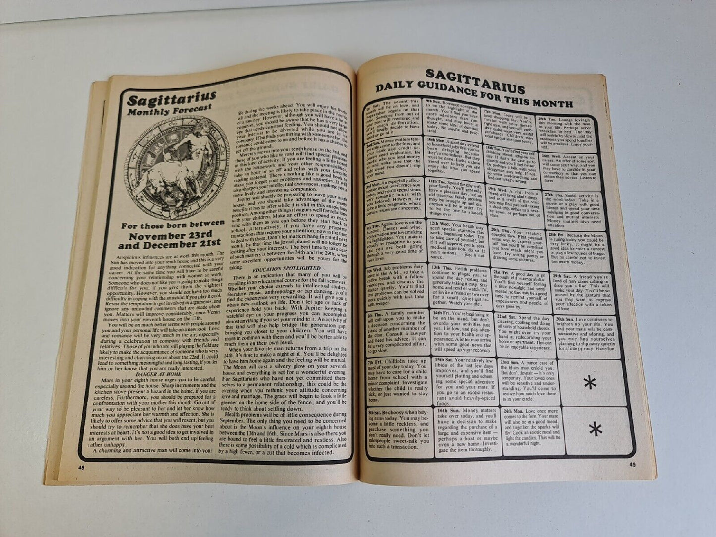 Midnight Horoscope Magazine - September 1979