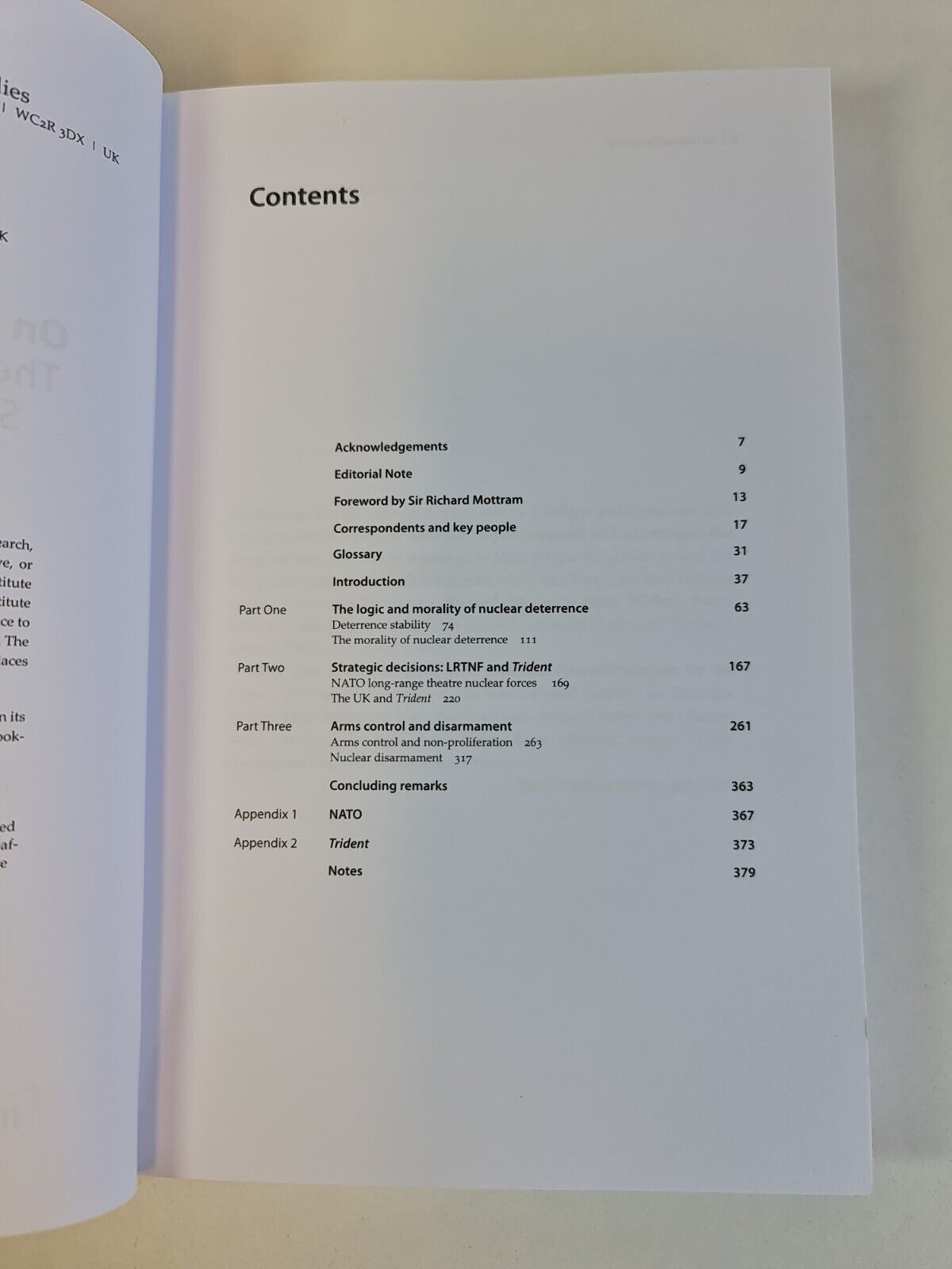 On Nuclear Deterrence: The Correspondence of Sir Michael Quinlan (2011)