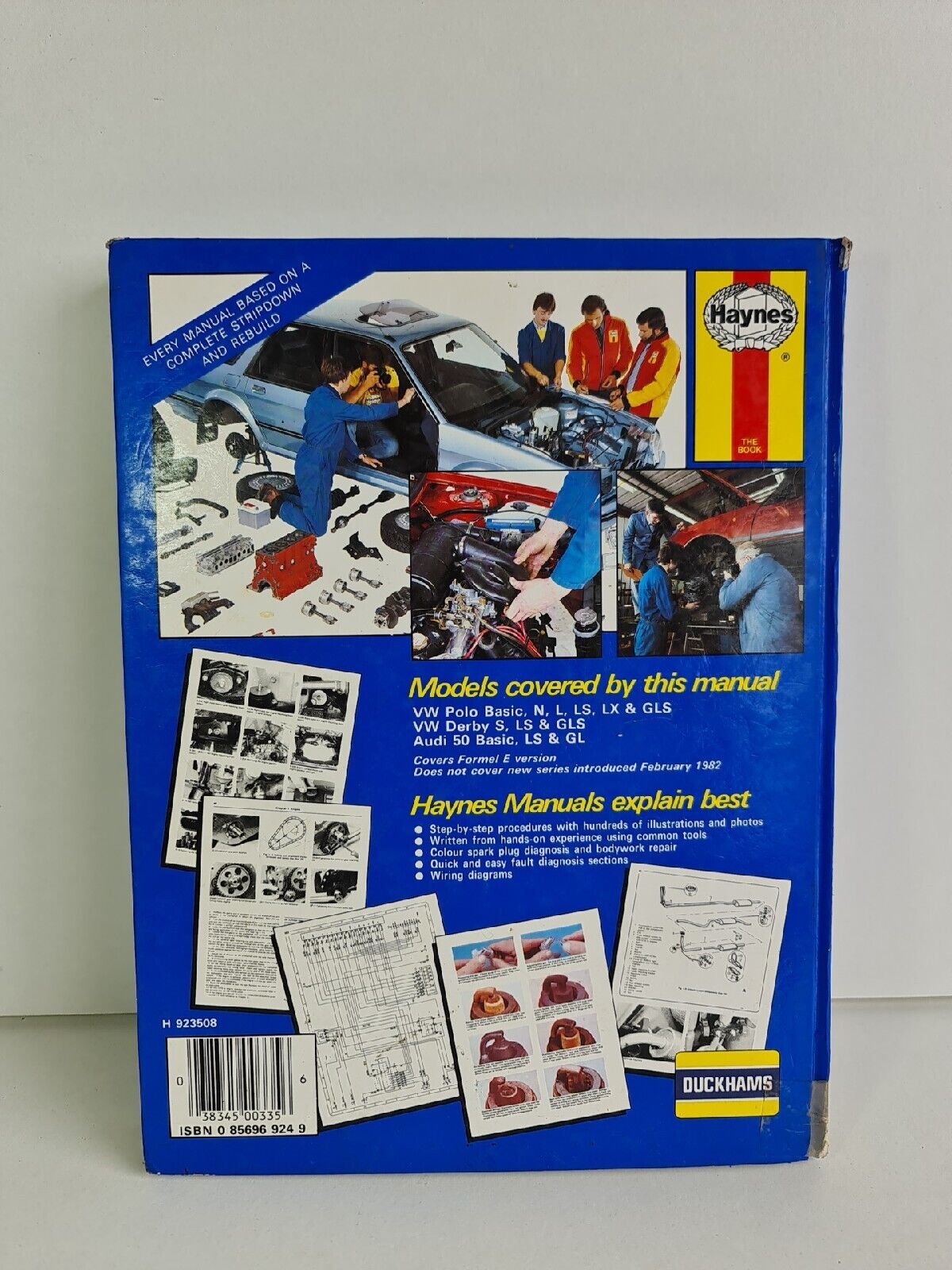 Volkswagen Polo and Derby 1976-82 Haynes Owner's Workshop Manual