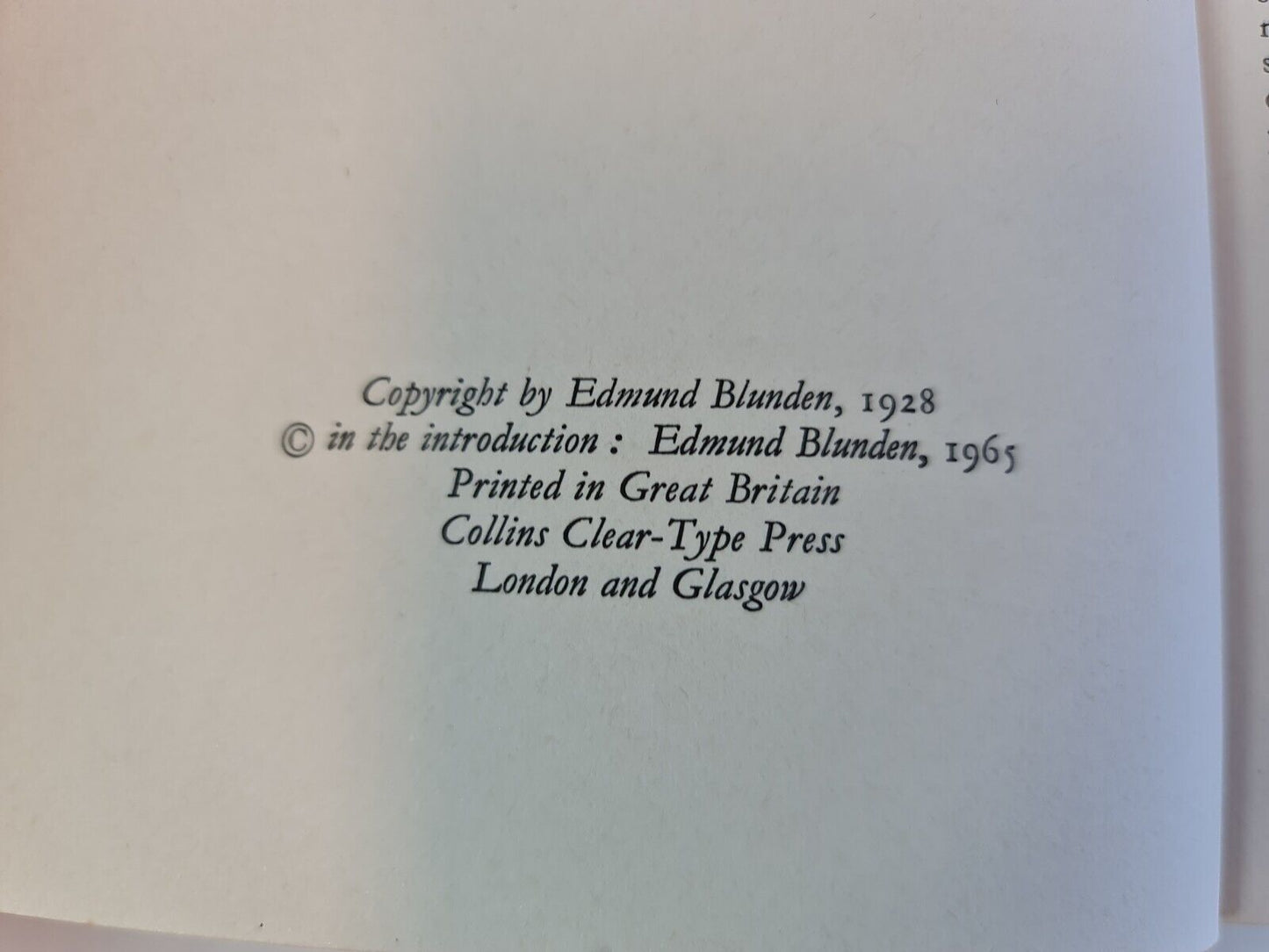 SIGNED Undertones of War by Edmund Blunden (1965)