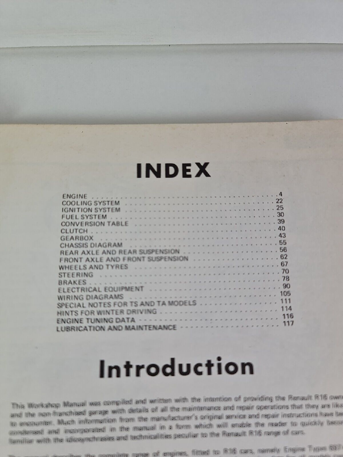 Renault 16, 16TS, 16TA Workshop Manual by Peter Russek (1970)