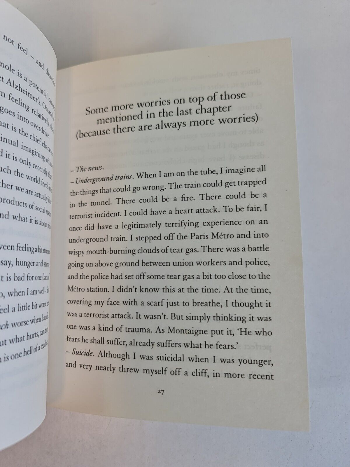 SIGNED - Notes on a Nervous Planet by Matt Haig (2018)