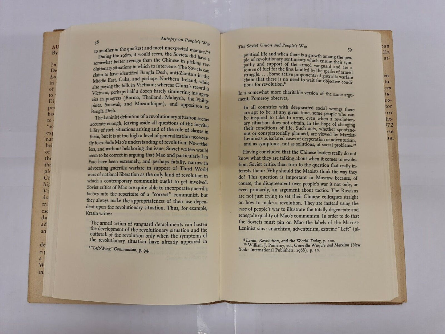 Autopsy on People's War by Chalmers Johnson (1974)